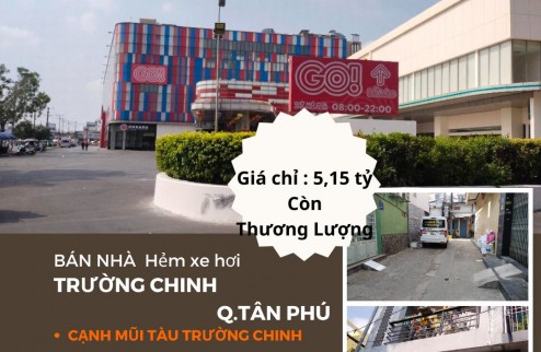 Bán nhà HXH Trường Chinh 72m2, 1Lầu, 5,15Tỷ - DÒNG TIỀN 9TR/TH